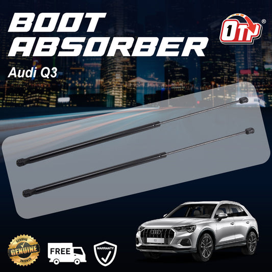 Audi Q3 2003-2018 Boot Absorber Rear Bonnet Damper Gas Spring Set Tailgate Penyerap Belakang Bonet