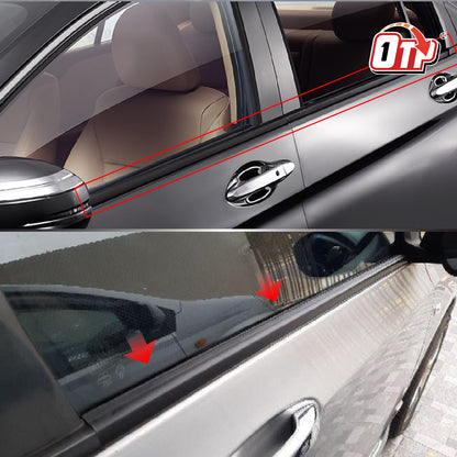 ORIGINAL TOYOTA MARK X 2005 - 2008 GLASS DOOR MOULDING SEAL RUBBER OUTER STRIP WINDOW GETAH LUAR TINGKAP