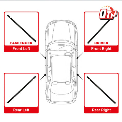 OTP HONDA CIVIC CIVIL GLASS DOOR MOULDING SEAL RUBBER OUTER STRIP WINDOW GETAH LUAR TINGKAP TURBO FC TEA FB TRO FD