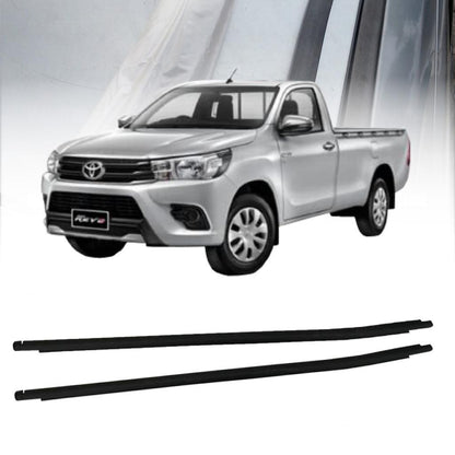 Toyota Hilux REVO GUN122 Single Cab 2 Door 2016 GLASS DOOR MOULDING SEAL RUBBER OUTER STRIP GETAH LUAR TINGKAP