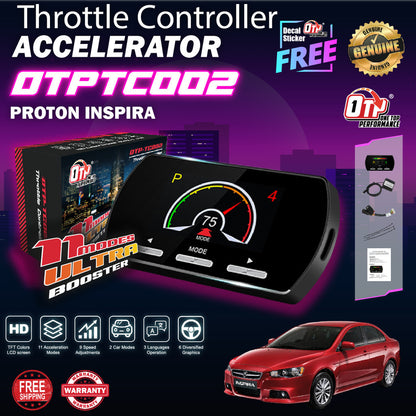 OTP-TC002 PROTON INSPIRA Car Throttle Controller Accelerator Booster 14 E-Drive Pedal Response