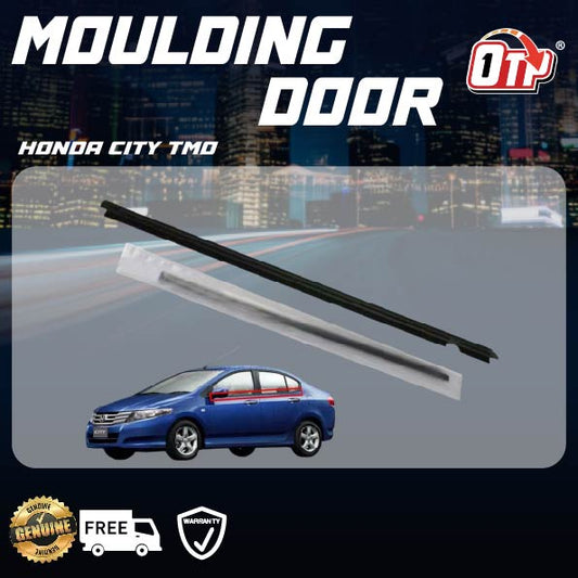 HONDA CITY TMO 09-14 GLASS DOOR MOULDING SEAL RUBBER OUTER STRIP WINDOW GETAH LUAR TINGKAP