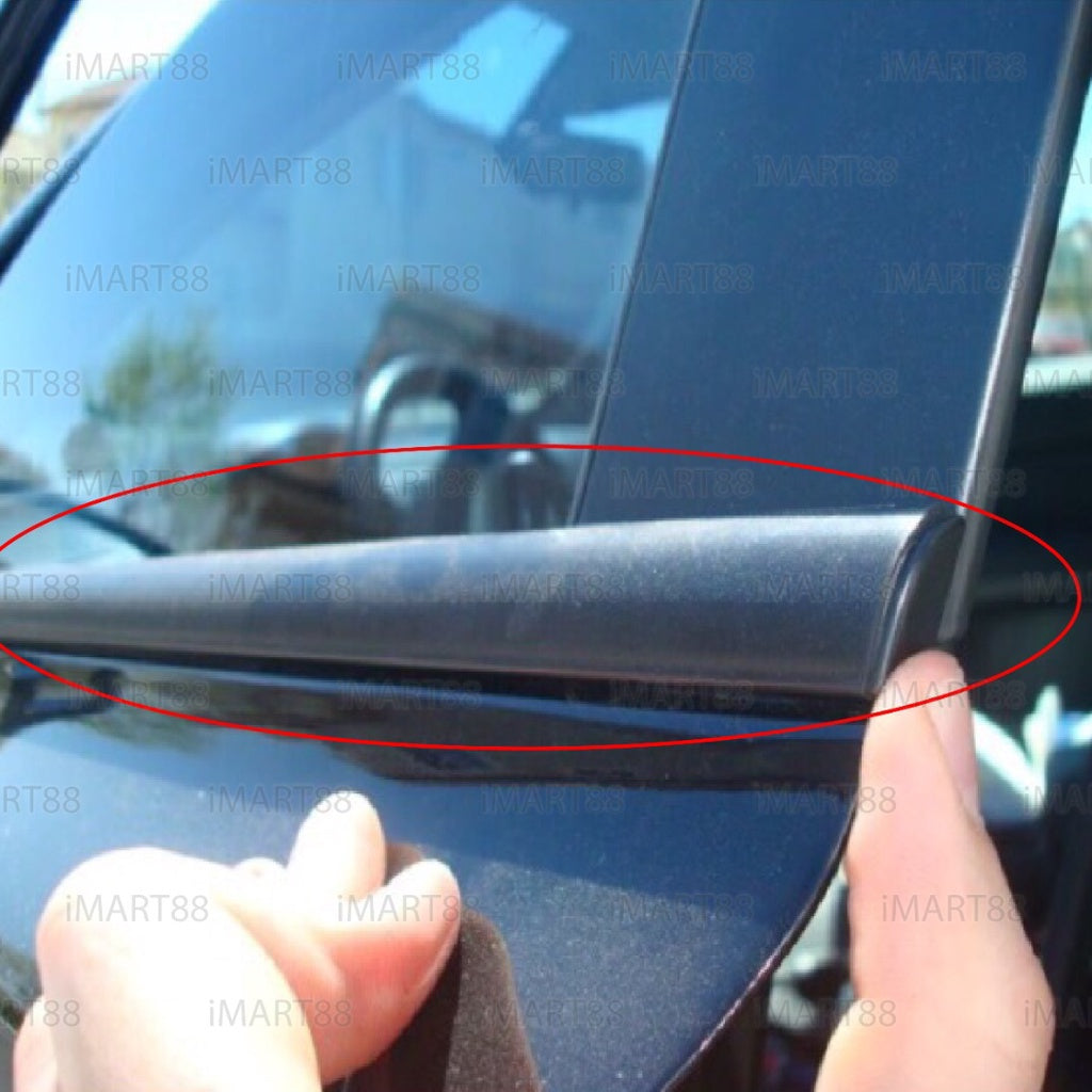 ORIGINAL PERODUA ALZA GLASS DOOR MOULDING SEAL RUBBER OUTER STRIP WINDOW GETAH LUAR CERMIN TINGKAP 68161-B1033