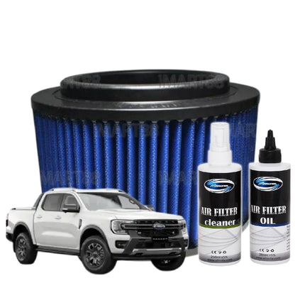 Works Engineering Drop In Air Filter Ford RANGER 2.2 2.5 3.2cc 2012-2017 Element Enjin Engin Penapis Cleaning