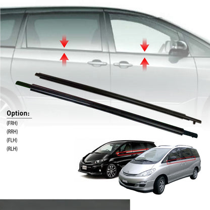 TOYOTA ESTIMA PREVIA ACR30 50 GSR50 GLASS DOOR MOULDING SEAL RUBBER OUTER STRIP WINDOW GETAH TINGKAP