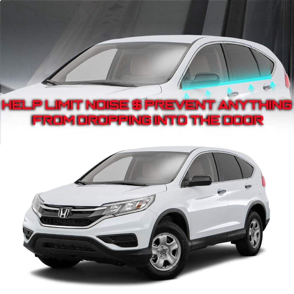MTIS HONDA CRV TOA 2012-2018 4TH Gen GLASS DOOR MOULDING SEAL RUBBER OUTER STRIP WINDOW GETAH LUAR CERMIN TINGKAP