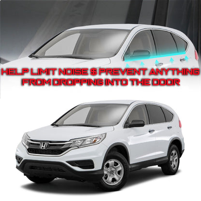 MTIS HONDA CRV TOA 2012-2018 4TH Gen GLASS DOOR MOULDING SEAL RUBBER OUTER STRIP WINDOW GETAH LUAR CERMIN TINGKAP
