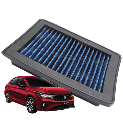 Works Engineering Drop In Air Filter Honda City GN2 GN3 Hatchback Sedan WRV '21-ON Element Enjin Engin Penapis Udara