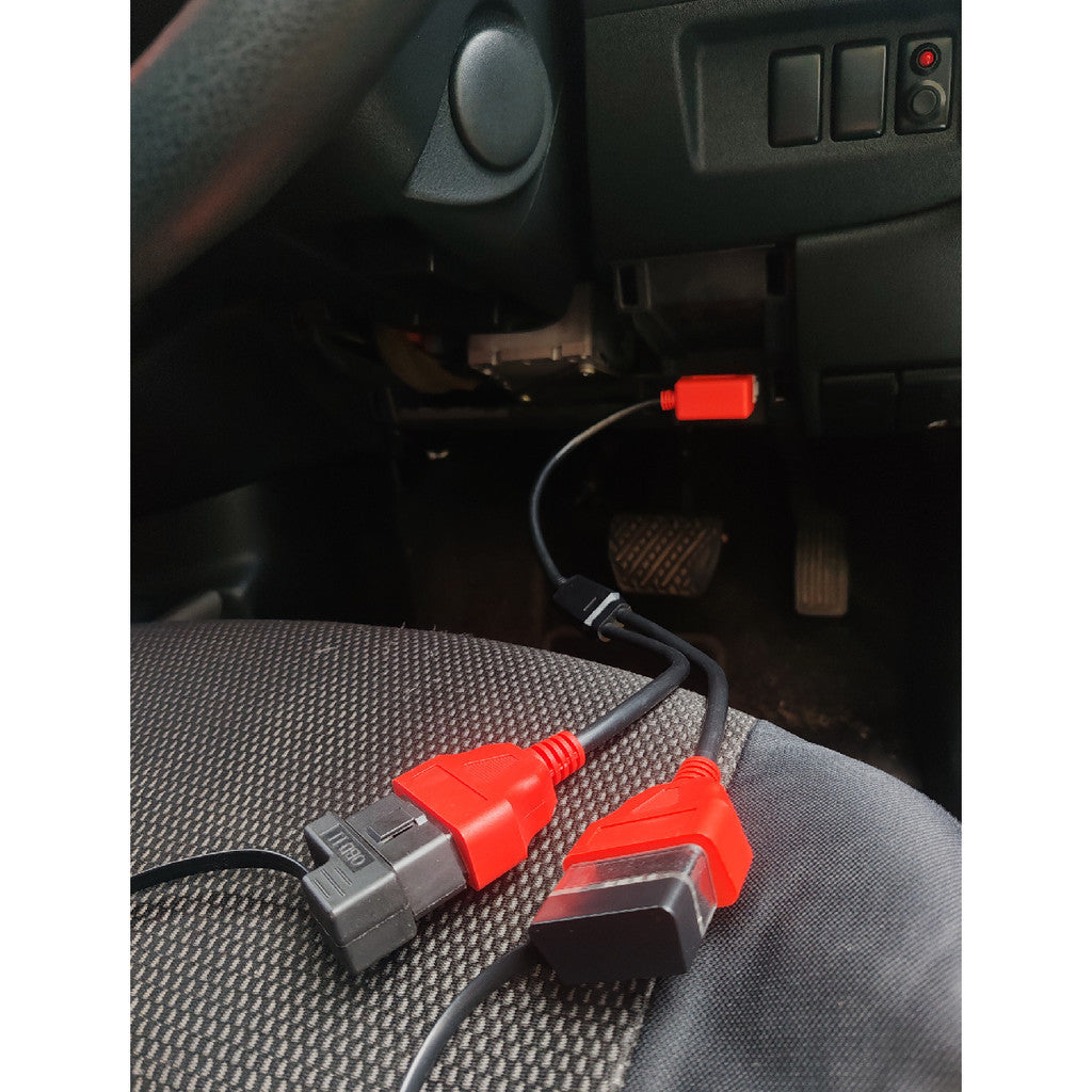 Car OBD2 OBDII Splitter Socket (1 To 2) (1 To 3) Automobile Extension OBD Cable Connector Adapter 16 Pin