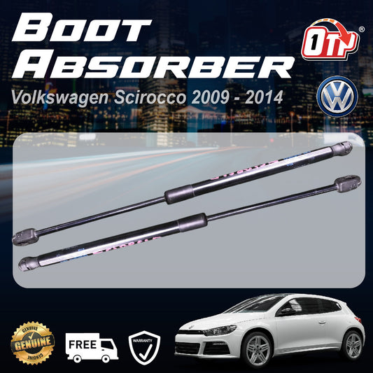 OTP Volkswagen Scirocco Boot Absorber Rear Bonnet Damper Gas Spring Set Tailgate Penyerap Belakang Bonet