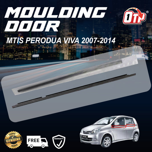 MTIS PERODUA VIVA 2007-2014 GLASS DOOR MOULDING SEAL RUBBER OUTER STRIP WINDOW GETAH LUAR CERMIN TINGKAP 68161-BZ020