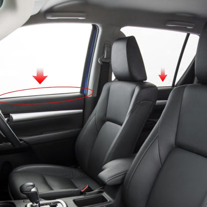 ORIGINAL TOYOTA HILUX KUN25 KUN26 INNER GLASS DOOR MOULDING SEAL RUBBER STRIP WINDOW GETAH TINGKAP DALAM 68171-0K010