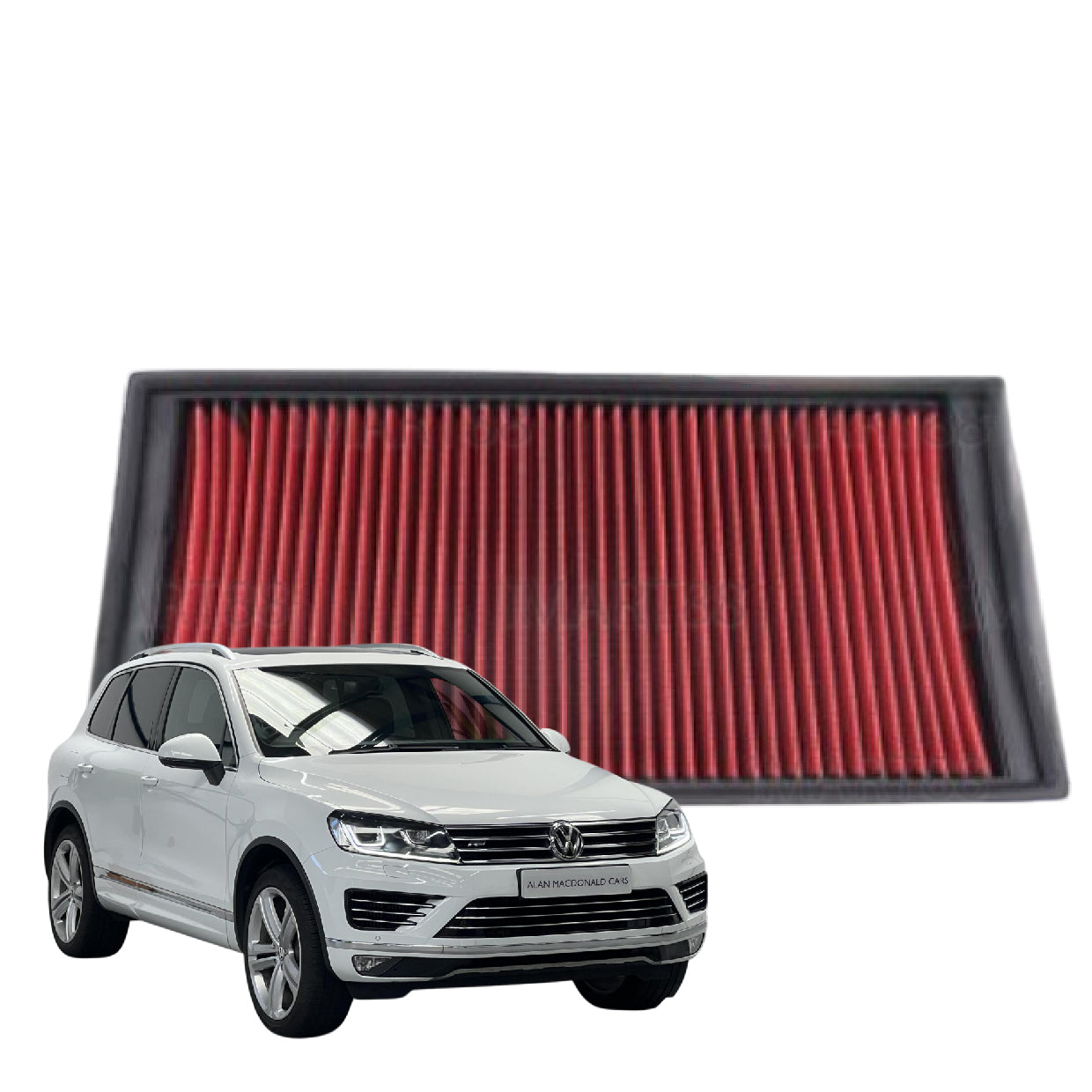 Works Engineering Air Filter Washable Suitable For Volkswagen Touareg 03-16 3.0 V6 3.6 V6 4.2 V8 F/I Diesel WS-FV-023