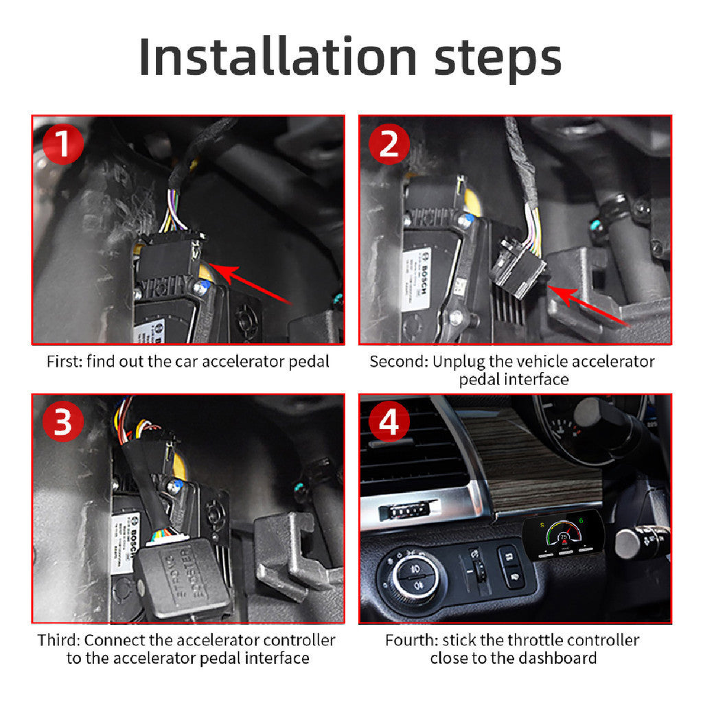 OTP-TC002 PROTON INSPIRA Car Throttle Controller Accelerator Booster 14 E-Drive Pedal Response