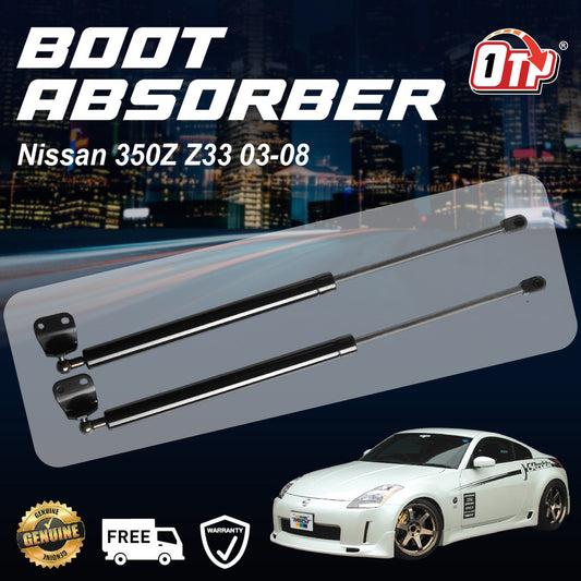 Nissan 350Z Z33 03-08 Boot Absorber Front Bonnet Damper Gas Spring Set Tailgate Penyerap Depan Bonet