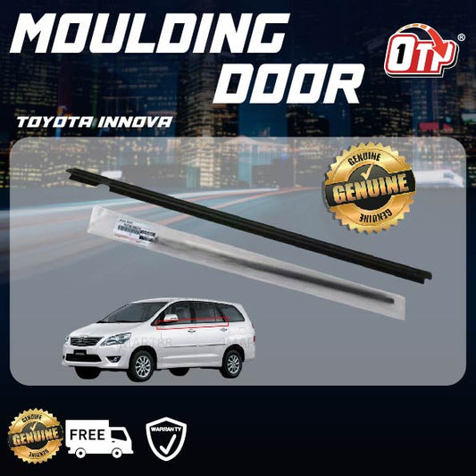 ORIGINAL TOYOTA INNOVA TGN40 2005 GLASS DOOR MOULDING SEAL RUBBER OUTER STRIP WINDOW GETAH TINGKAP 75720-0K010