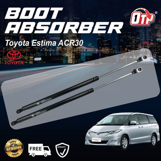 Toyota Estima ACR30 Rear Bonnet Damper Boot Absorber Gas Spring Set Tailgate Penyerap Belakang Bonet