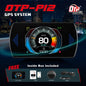 OTP-P12 OBD Meter Speedometer Gauge GPS HUD Water Temp Viva Myvi Lama Persona Satria Neo Wira Gen2