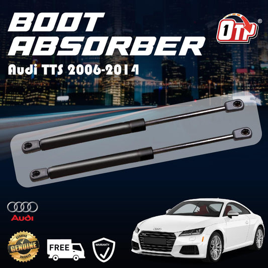 Audi TTS 2006-2014 Boot Absorber Front Rear Bonnet Damper Front Boot Damper Gas Spring Bonnet Bonet Depan Belakang