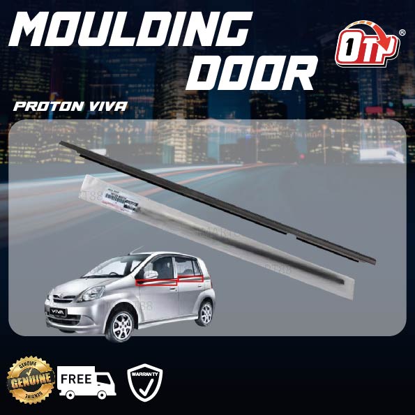 ORIGINAL DAIHATSU PERODUA VIVA GLASS DOOR MOULDING SEAL RUBBER OUTER STRIP WINDOW GETAH LUAR CERMIN TINGKAP 68161-BZ020