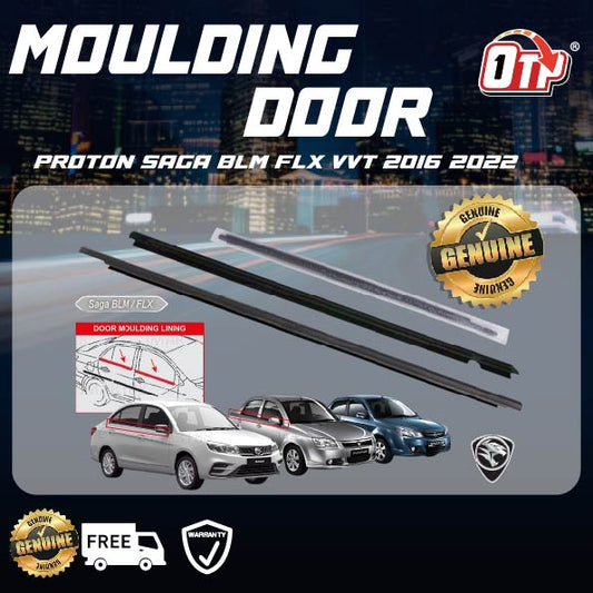 MTIS PROTON SAGA BLM FLX VVT 2016-2022 GLASS DOOR MOULDING SEAL RUBBER OUTER PINTU WINDOW GETAH TINGKAP