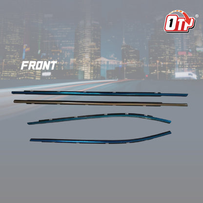 Hyundai Elantra MD 2010-2016 GLASS DOOR MOULDING SEAL RUBBER OUTER STRIP WINDOW GETAH TINGKAP