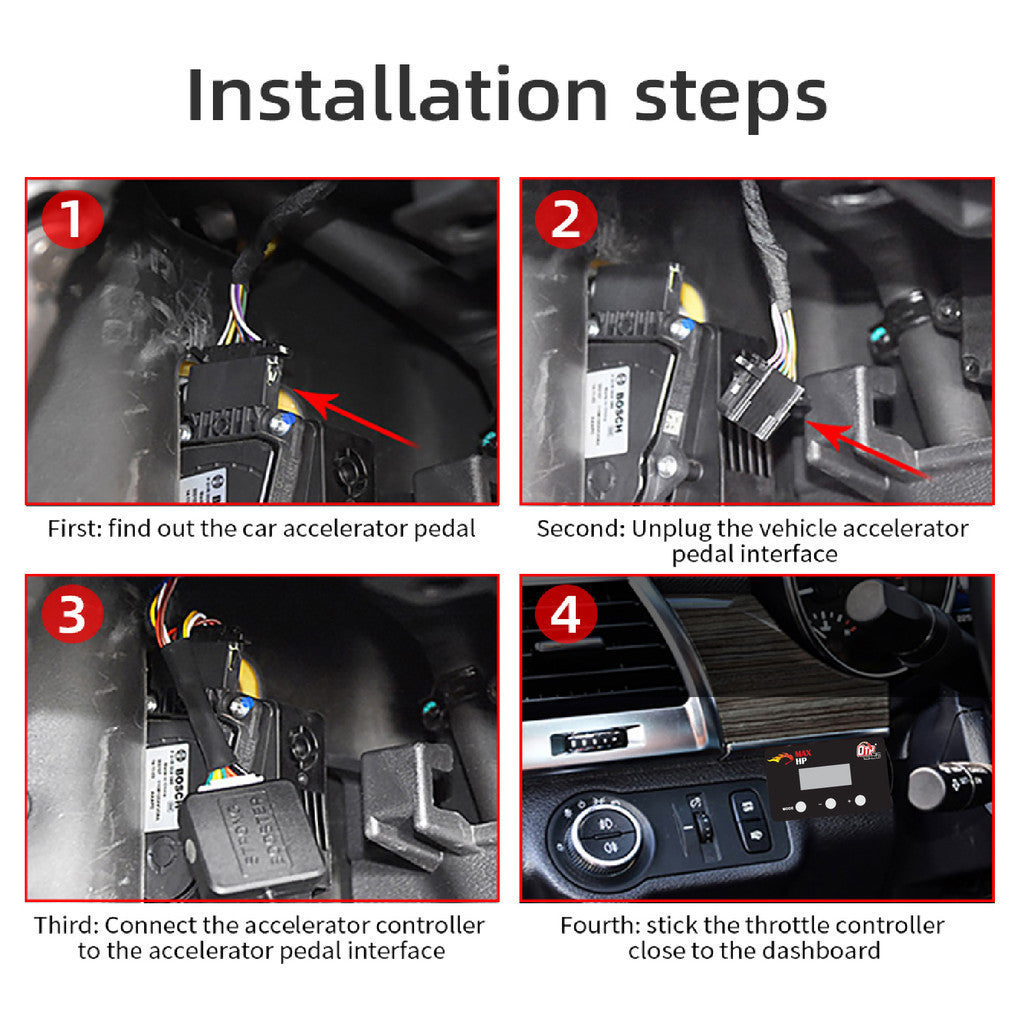 OTP-TC001 PROTON INSPIRA CAR THROTTLE CONTROLLER 10 MODE 9 DRIVE PEDAL RESPONSE