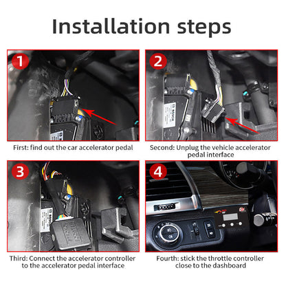 OTP-TC001 PROTON INSPIRA CAR THROTTLE CONTROLLER 10 MODE 9 DRIVE PEDAL RESPONSE