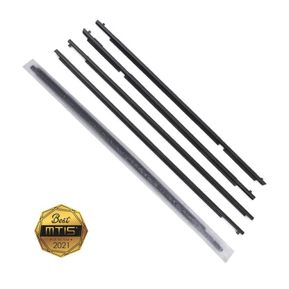 MTIS JAPAN TOYOTA Prado J120 03-09 J150 10-18 GLASS DOOR MOULDING SEAL RUBBER OUTER STRIP WINDOW GETAH TINGKAP