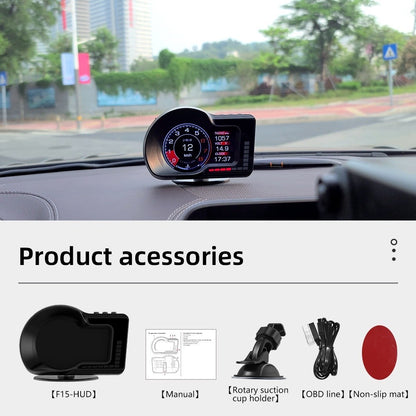 OTP-H015 OBD2 Meter Speedometer Gauge GPS HUD Water Temp GPS Alarm Speed RPM Bezza Myvi Aruz Honda Nissan Toyota