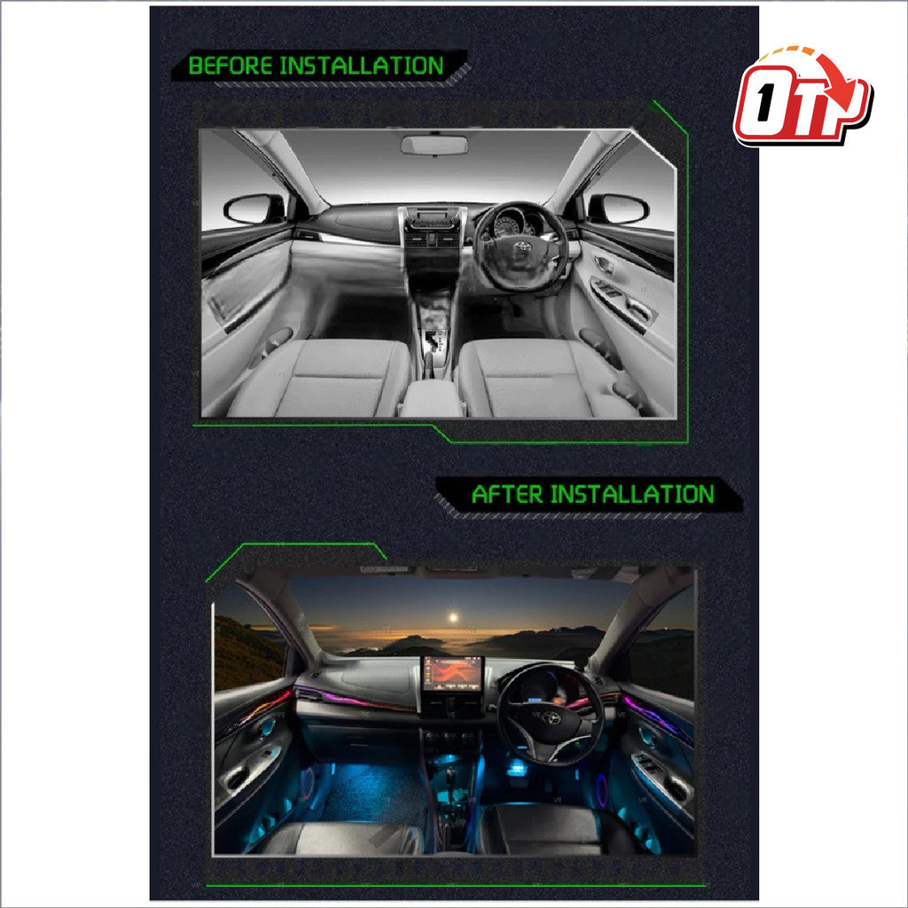 OTPerformance Atmosphere Ambient Light -  Toyota Vios ncp150 2013-2017 Car Atmosphere Plug And Play