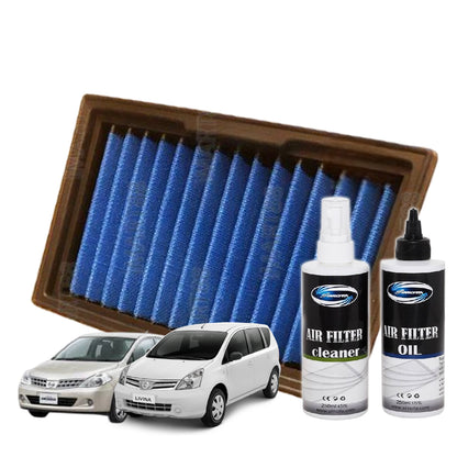 Add HP+ Works Engineering Drop In Air Filter Nissan Grand Livina Latio Tiida Almera Sylphy High Performance Washable