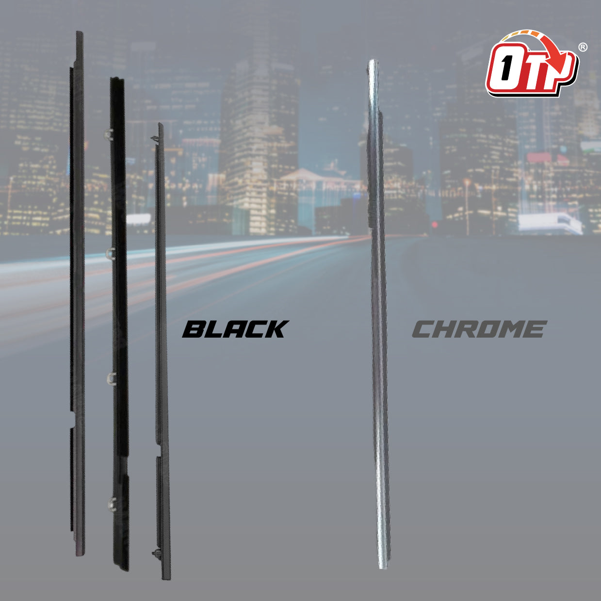 OTP TOYOTA LAND CRUISER LC200 Lexus LX570 08-2016 GLASS DOOR MOULDING SEAL RUBBER OUTER PINTU WINDOW GETAH TINGKAP