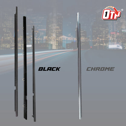 OTP TOYOTA LAND CRUISER LC200 Lexus LX570 08-2016 GLASS DOOR MOULDING SEAL RUBBER OUTER PINTU WINDOW GETAH TINGKAP