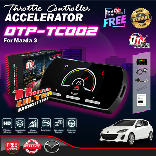 OTP Mazda 3 Car Electronic Throttle Controller Accelerator Booster 14 E Drive 11 Mode Pedal Response