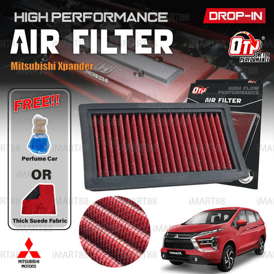 OTPerformance Drop In Air Filter MITSUBISHI XPANDER OTP 33-3016  Element Enjin Engin Penapis Udara