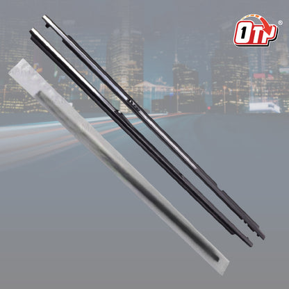 MTIS JAPAN TOYOTA CAMRY ACV40 GLASS DOOR MOULDING 2006-2012 SEAL RUBBER OUTER STRIP WINDOW GETAH TINGKAP