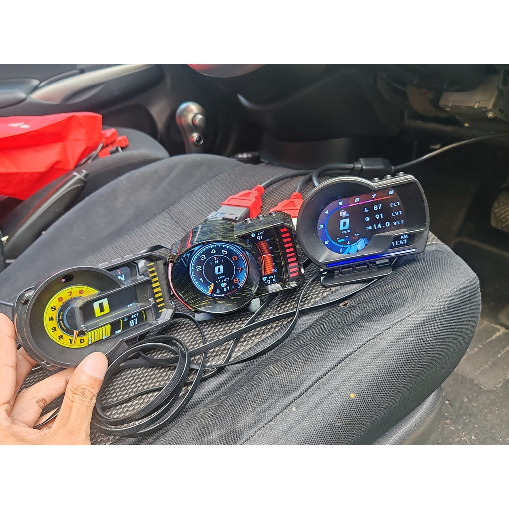 Car OBD2 OBDII Splitter Socket (1 To 2) (1 To 3) Automobile Extension OBD Cable Connector Adapter 16 Pin