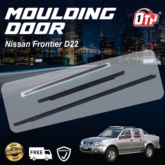 MTIS Nissan Frontier D22 GLASS DOOR MOULDING SEAL RUBBER OUTER STRIP WINDOW GETAH LUAR TINGKAP