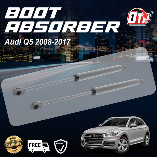 Audi Q5 2008-2017 Boot Absorber Rear Bonnet Damper Gas Spring Set Tailgate Penyerap Belakang Bonet