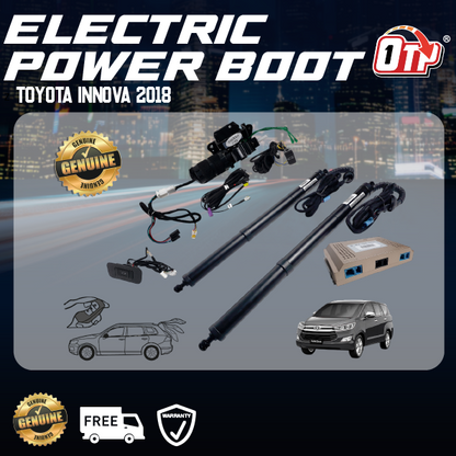 Toyota Innova 2018 Plug&Play Electric Auto Tailgate Power Boot Soft Close Switch Foot Sensor Remote Control Anti Pinch