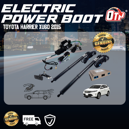 Toyota Harrier XU60 2015 Electric Auto Tailgate Power Boot Soft Close Switch Foot Sensor Remote Control Anti Pinch