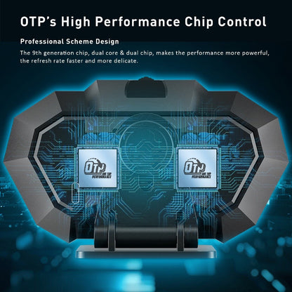 OTP-H024 OBD2 Meter Speedometer Gauge P24 HUD Water Temp Turbo Toyota Honda Perodua Myvi Old Viva Avanza Old Proton Axia