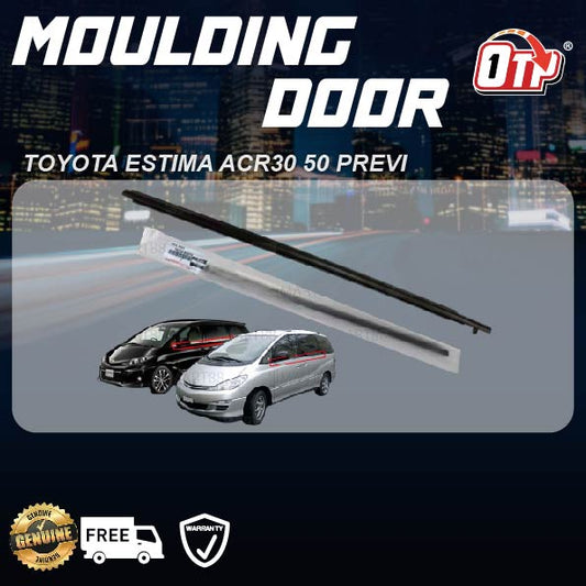 TOYOTA ESTIMA PREVIA ACR30 50 GSR50 GLASS DOOR MOULDING SEAL RUBBER OUTER STRIP WINDOW GETAH TINGKAP