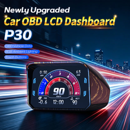 OTP P30 METER OBD2 SPEEDOMETER GPS ALARM WIRA VDO ALZA VIVA MYVI OLD G3 NISSAN LIVINA VIOS CITY MYVI LAGI BEST
