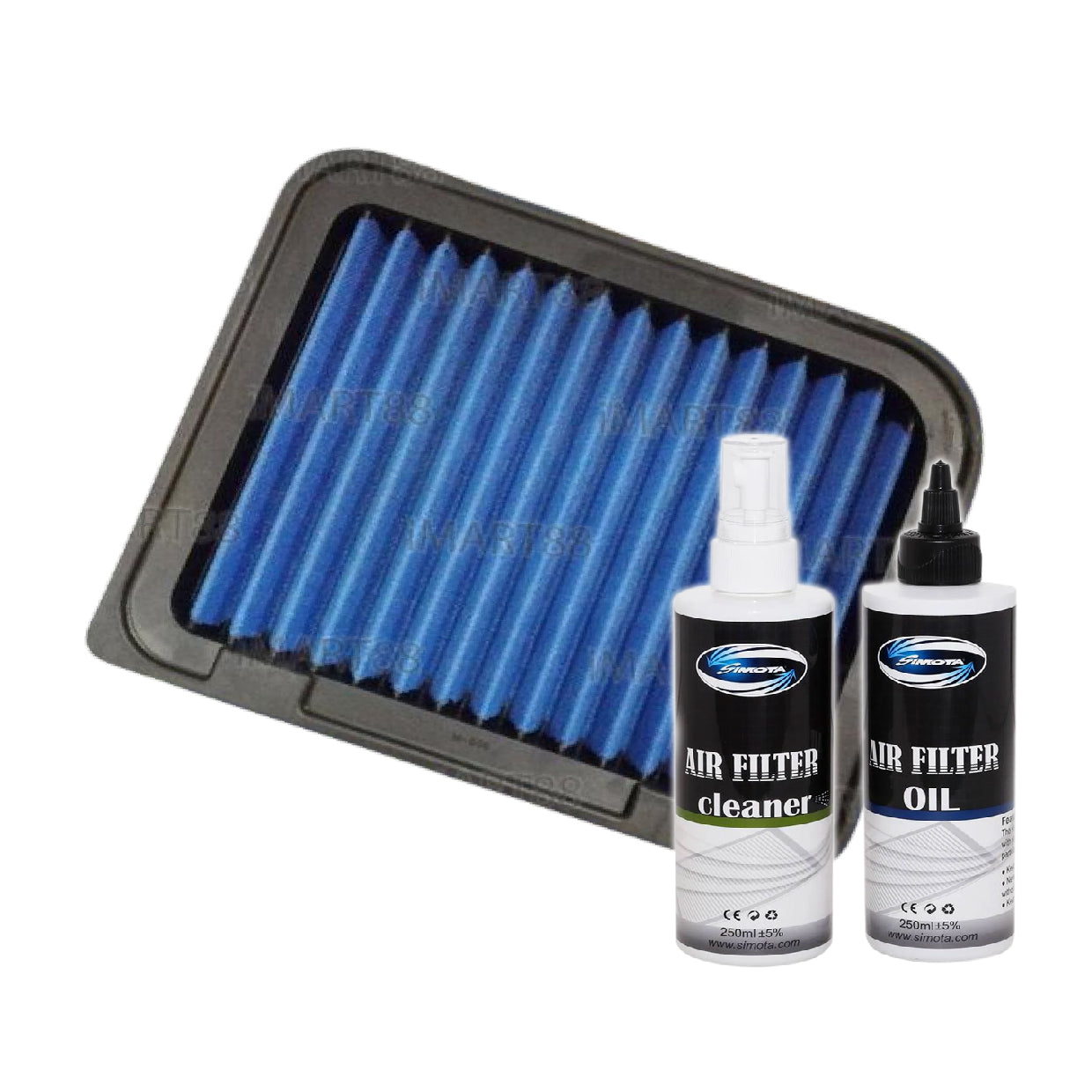Works Engineering Drop In Air Filter Mitsubishi ASX 1.6 1.8 2002-2016 GRANDIS 2003-ON LANCER 2.0 2.4 2013-2015 Element