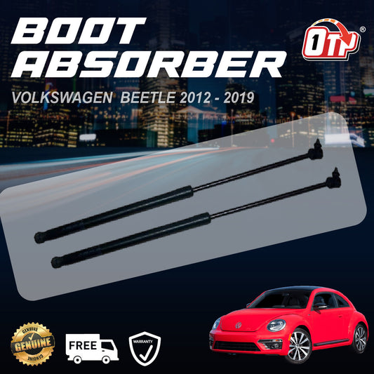 OTP Volkswagen Beetle 2012-2019 Boot Absorber Rear Bonnet Damper Gas Spring Set Tailgate Penyerap Belakang Bonet