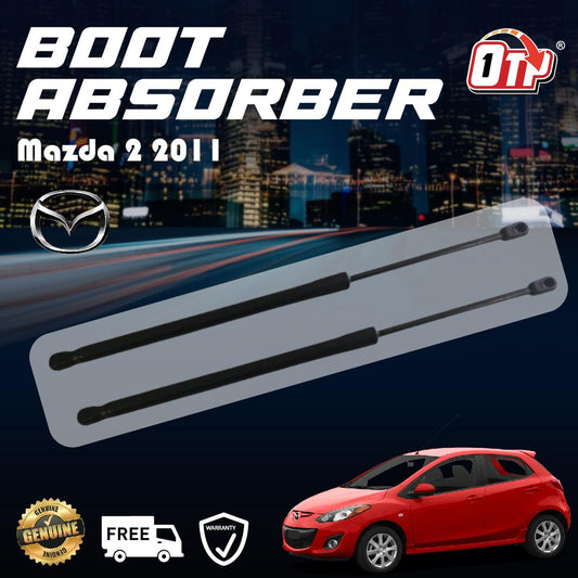 Mazda 2 2011 Boot Absorber Rear Bonnet Damper Absorber Rear Damper Gas Spring Bonnet Bonet Belakang
